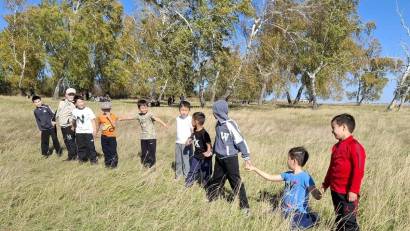 Табиғат аясына саяхат 